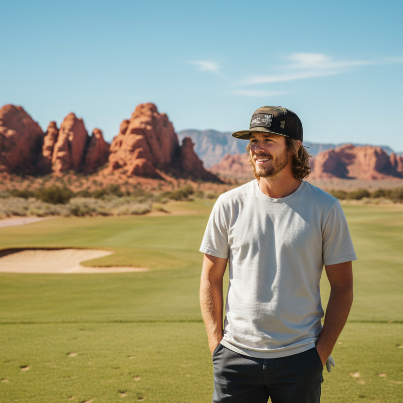 Hole Hunter Camo Hat