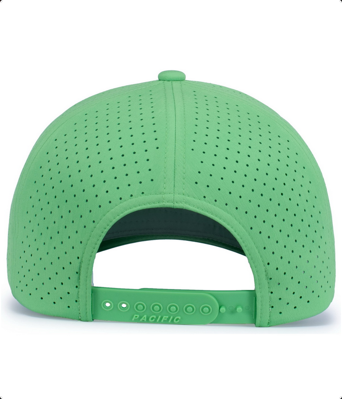 Teed Up Lit Edition on Pacific Headwear Retro Green Hat