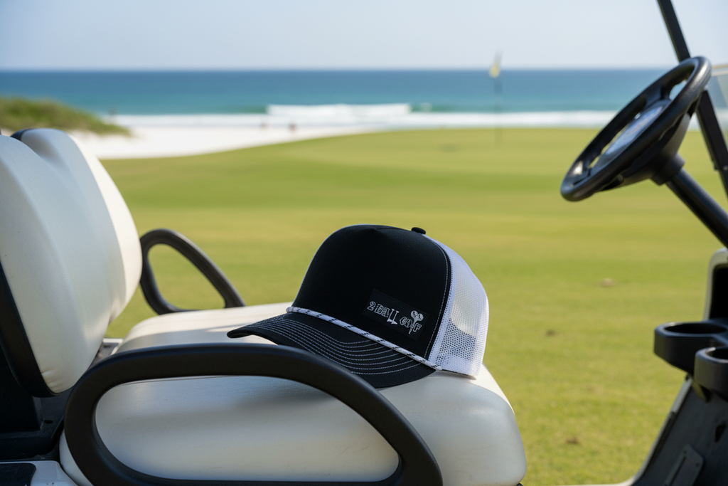 The Hole Hunter – Black & White Trucker