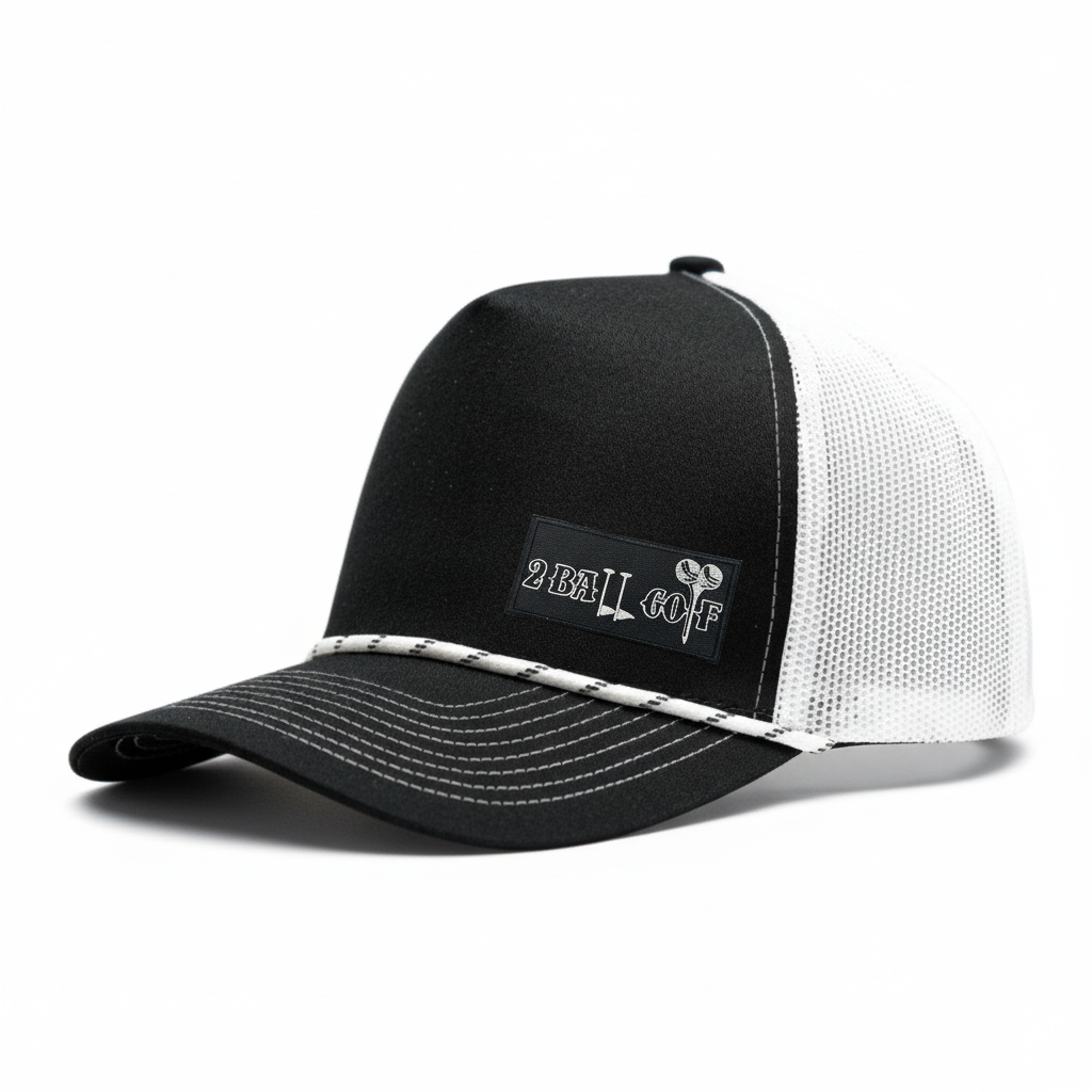 The Hole Hunter – Black & White Trucker