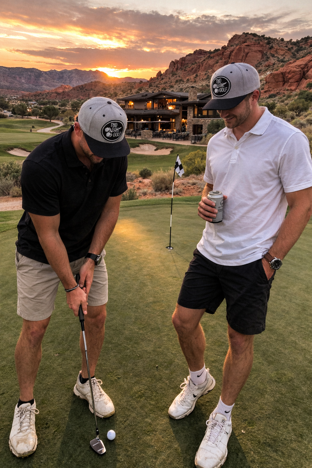 OG Blackout Edition on a Snapback in Grey and Black