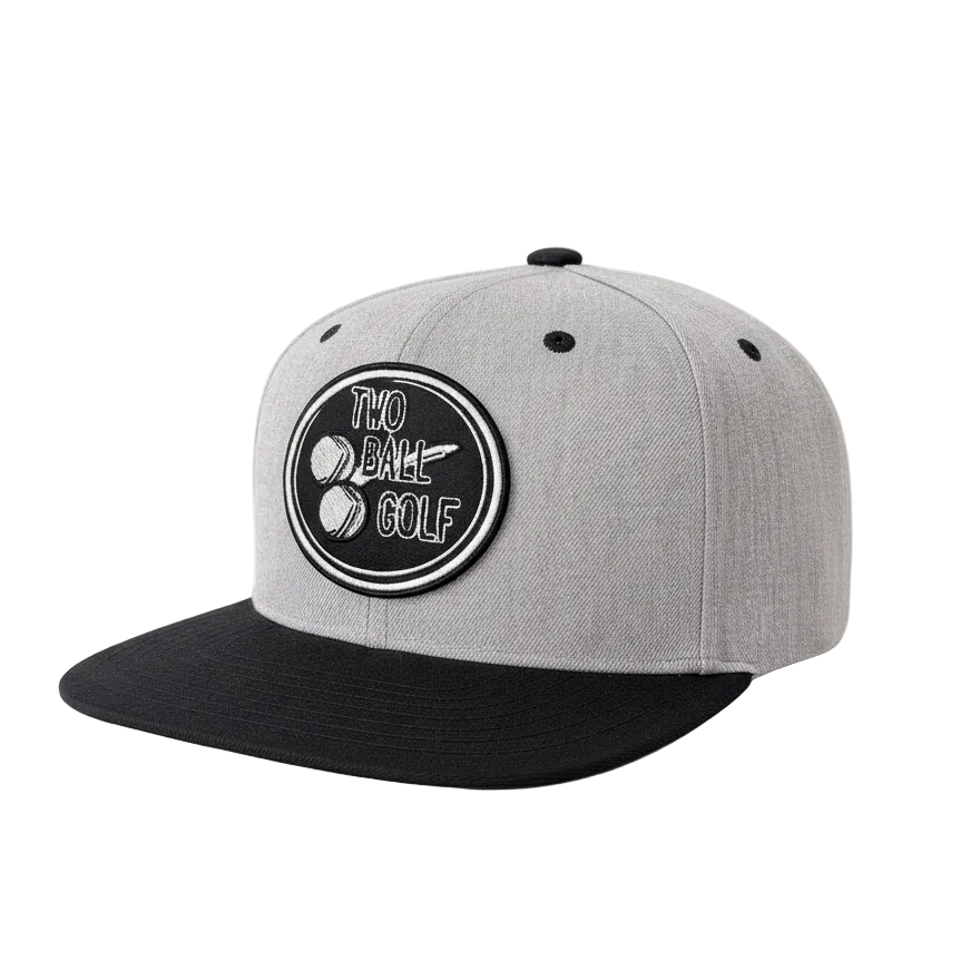 OG Blackout Edition on a Snapback in Grey and Black