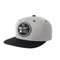 OG Blackout Edition on a Snapback in Grey and Black