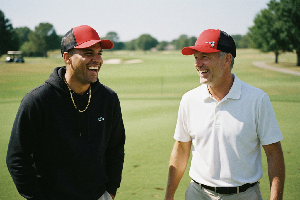 Teed Up Shadow Edition on Red & Black Richardson 112