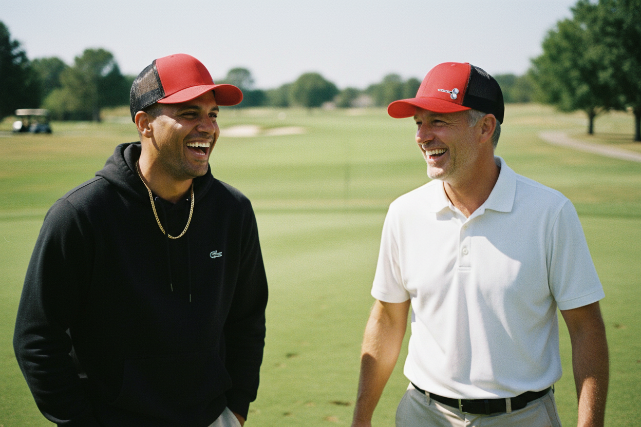 Teed Up Shadow Edition on Red & Black Richardson 112