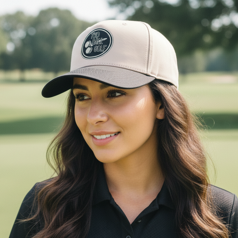 OG Blackout Circle on Khaki and Black